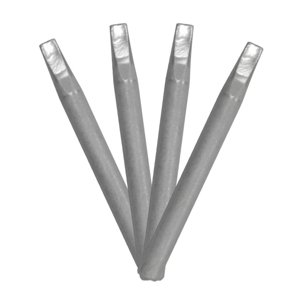 Ponta Fenda Para Ferro De Solda Hikari Hk Plus Sc-30 Com 4 Peças
