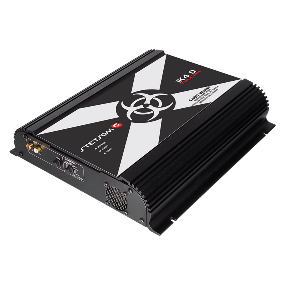 Aparelho Stetsom Vulcan V1k4d 2 Ohms Digital 1 Canal 1400w