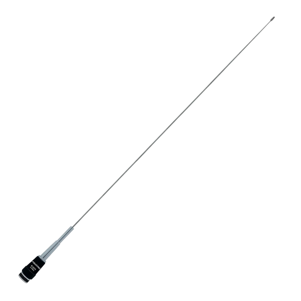 Antena Móvel Aquário B-2070 Com Bobina Na Base Para Rádio Px Possui Haste Dobrável