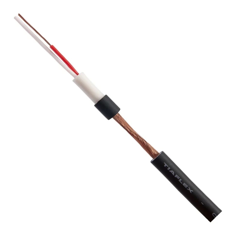 Cabo Para Microfone Tiaflex Sonorização Af 2x0,20 Mm 651000 100 Metros