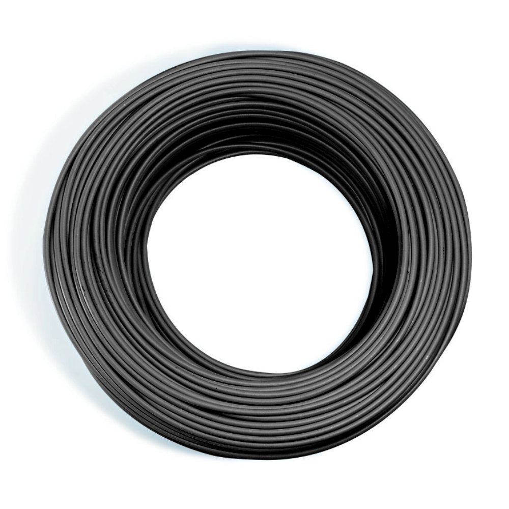Cabo Flexível Remoto Technoise 100% Cobre Preto 2.50mm Rolo 100 Metros