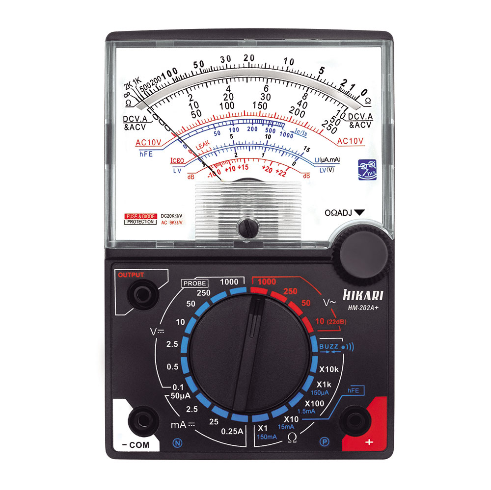 Multímetro Analógico Hikari Hm-202a+
