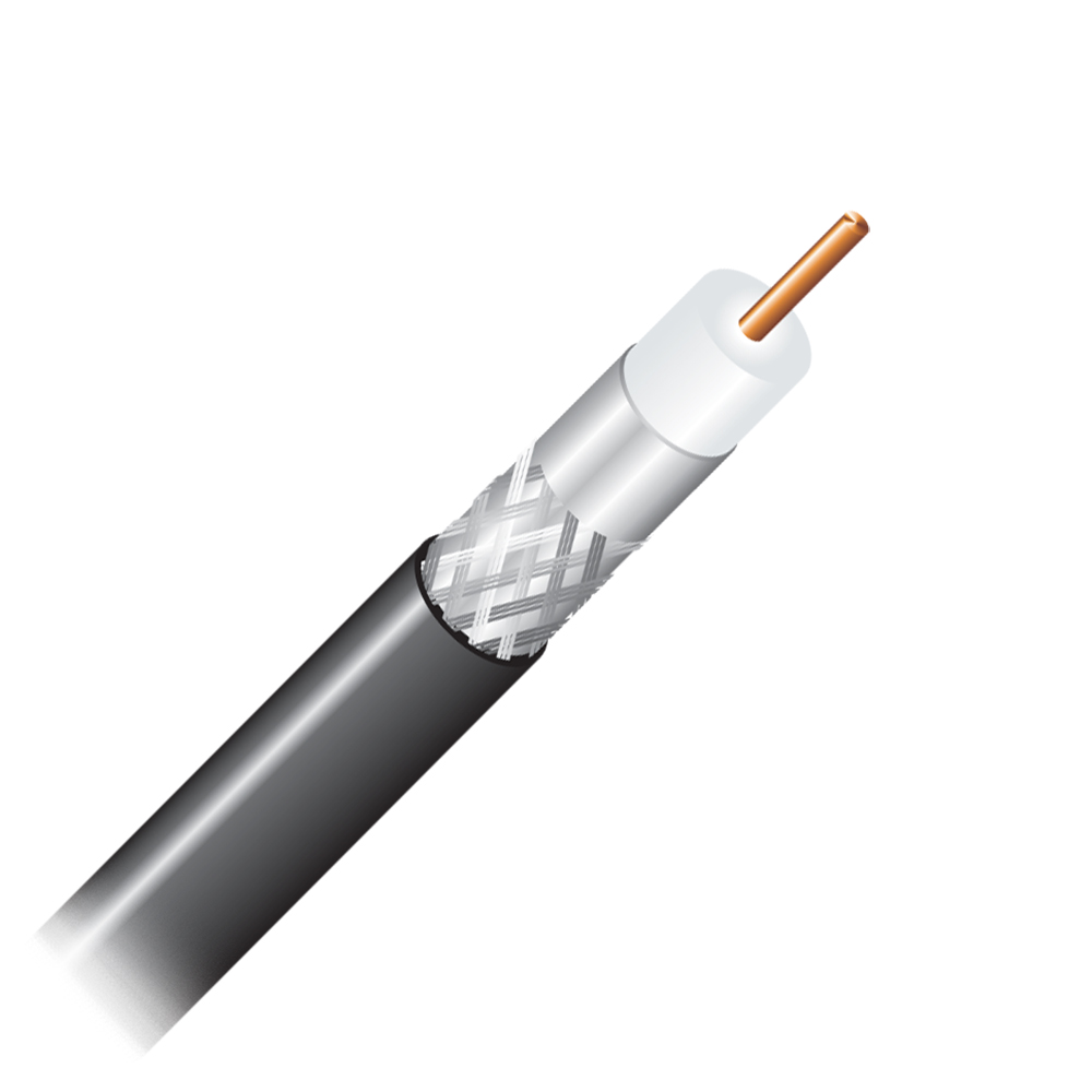 Cabo Coaxial Cabletech Master 40 40% Rgc 06 Preto 100 Metros