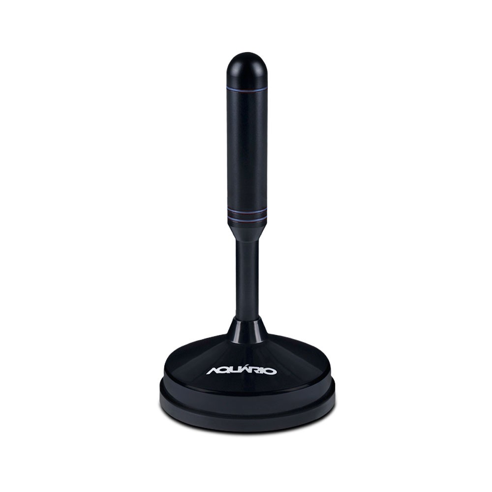 Antena Digital Interna Aquário Dtv-100 4 Em 1 Vhf/uht/fm/hdtv Cabo 2,5m
