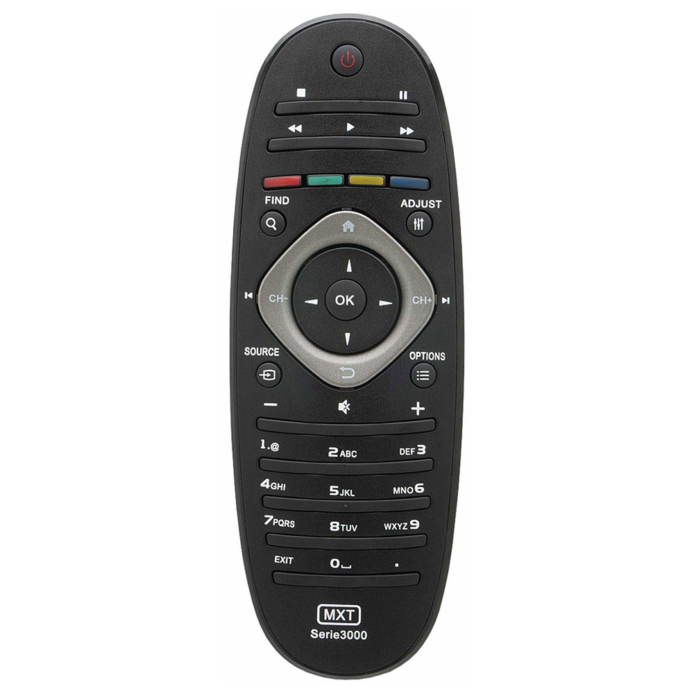 Controle Remoto Mxt 01181 Tv Philips Lcd Serie 3000
