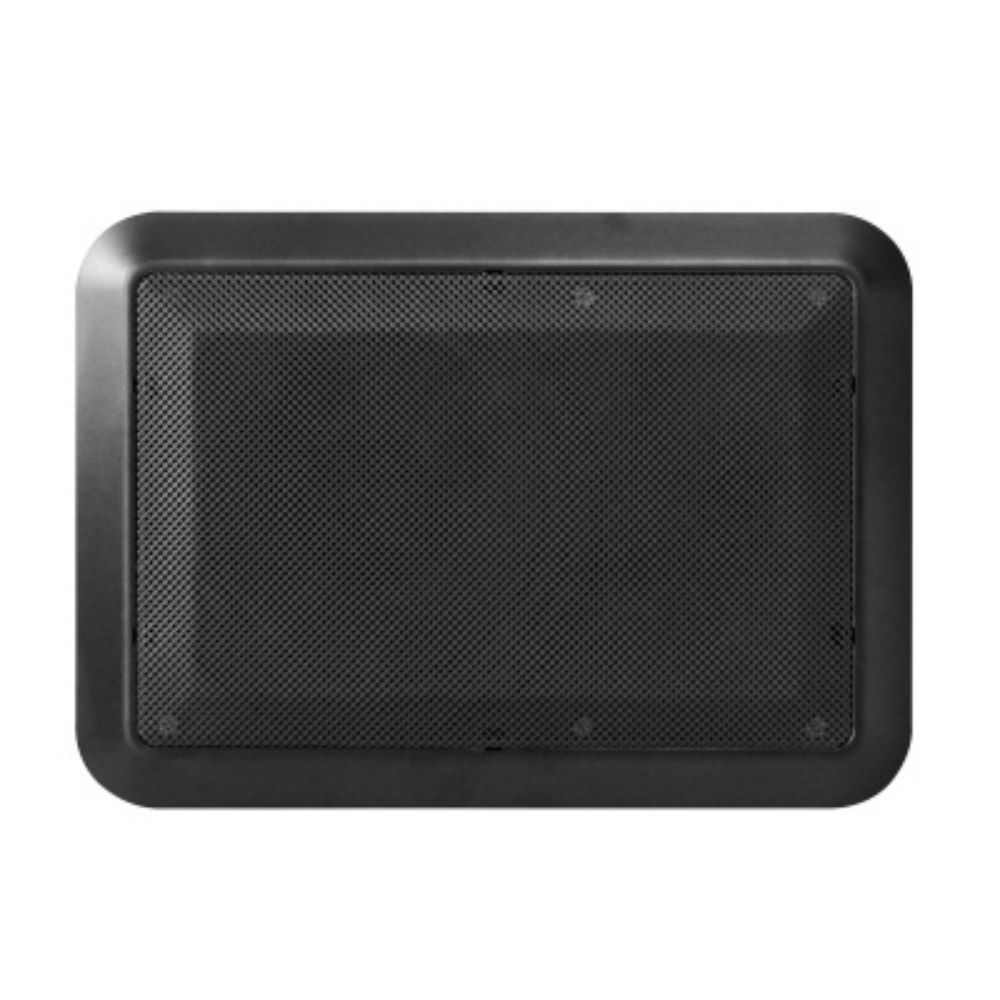 Arandela Retangular Fiamon 6" + Tw 50rms 8r Preta