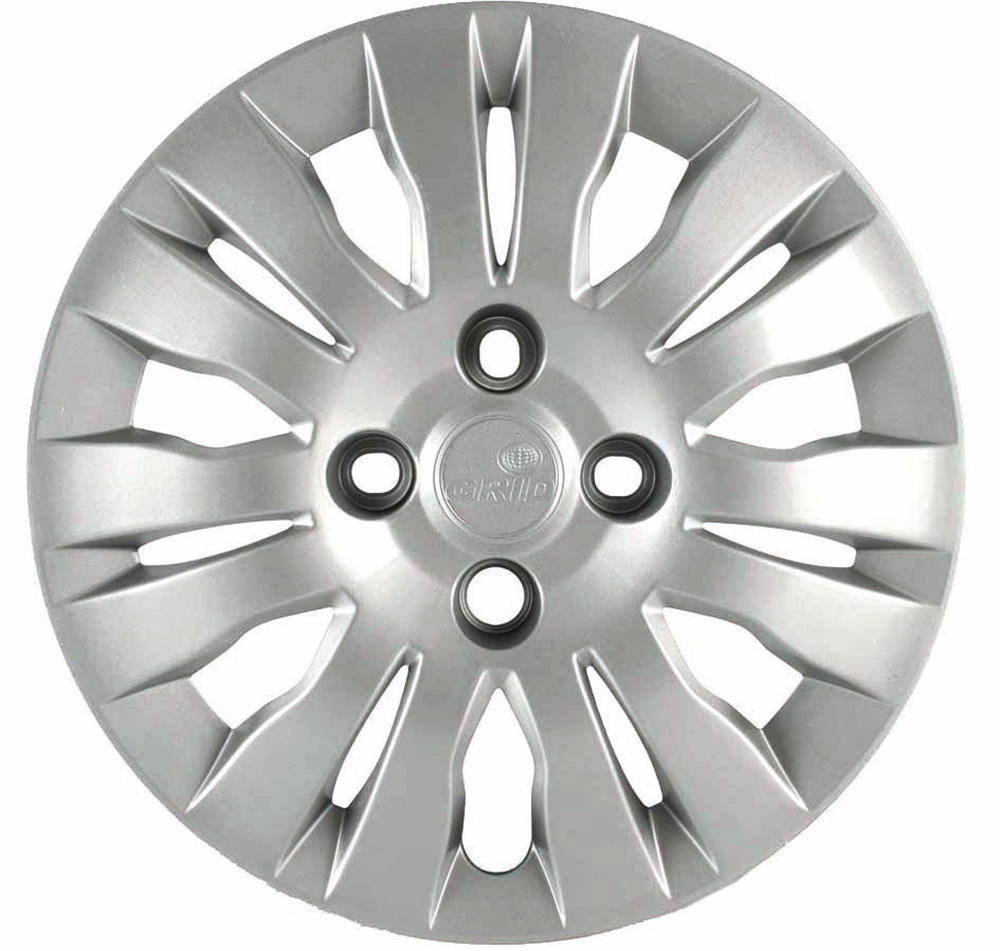 Calota Grid Aro 14p 043cb-pta Fiat Modelo Palio Attractive 2010/ 11 Cubo Baixo - PC / 4
