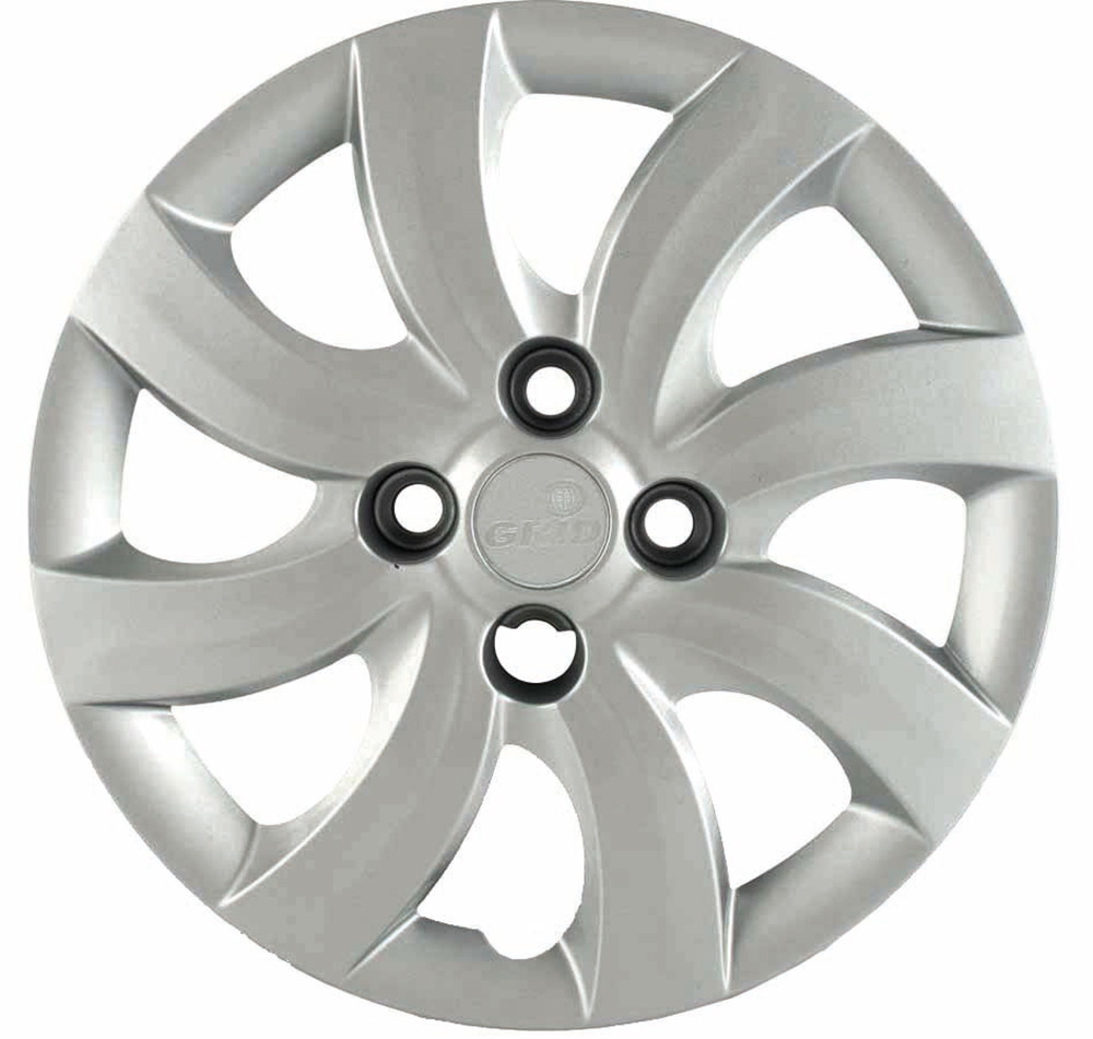 Calota Grid Aro 14p 094cb-pta Fiat Modelo Palio Attractive 2012/ 13 Cubo Baixo - PC / 4