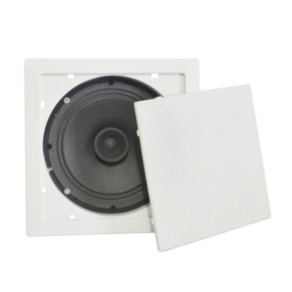 Arandela Quadrada Fiamon 6" Difusor 30rms 8r Branca
