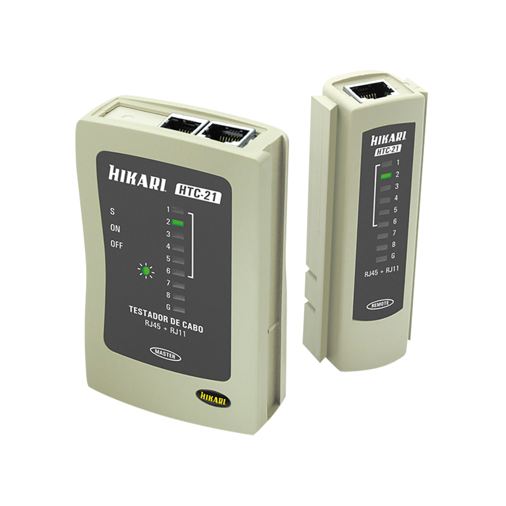 Testador Cabo De Rede Hikari Rj11/ Rj45 Htc-21 21i537