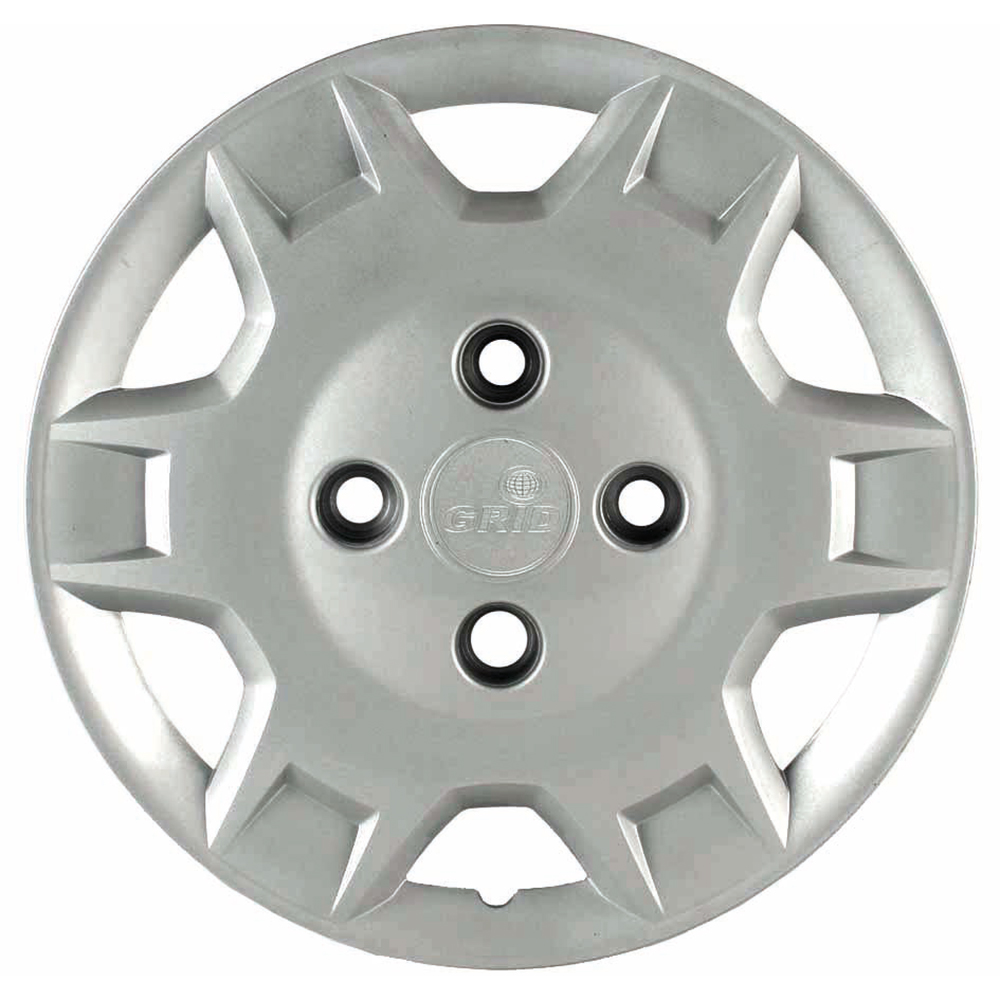 Calota Grid Aro 13p 046cb-pta Prata Modelo Ford Fiesta Street 2003 Cubo Baixo - PC / 4