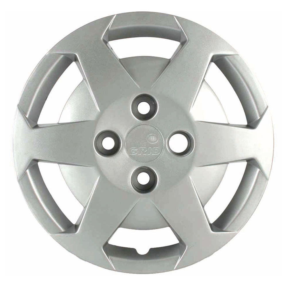 Calota Grid Aro 13p 182cb-pta Prata Chevrolet Meriva Cubo Baixo - PC / 4