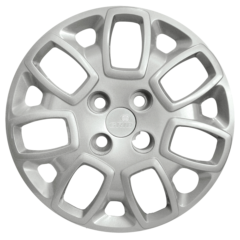 Calota Grid Aro 14p 157cb-pta Prata Fiat Uno Attractive 2014 Cubo Baixo - PC / 4