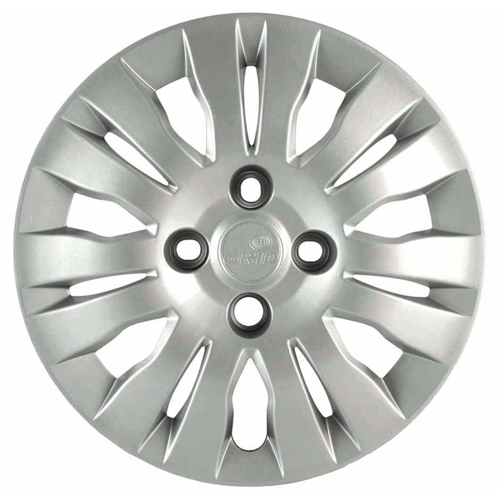 Calota Grid Aro 13p 097cb-pta Prata Modelo Fiat Attractive 10/11 Cubo Baixo - PC / 4
