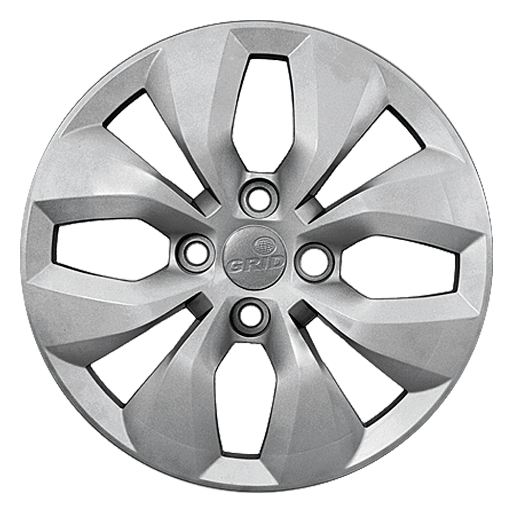 Calota Grid Aro 13p 240ca-pta Prata Volkswagen Gol G6 2014/ 16 Cubo Alto - PC / 4