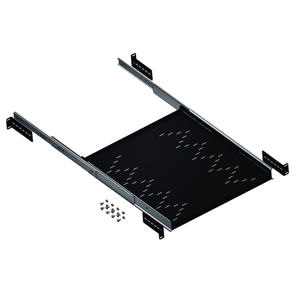 Bandeja Móvel Max Eletron 19 1u X 600mm Ventilada 4 Pontos