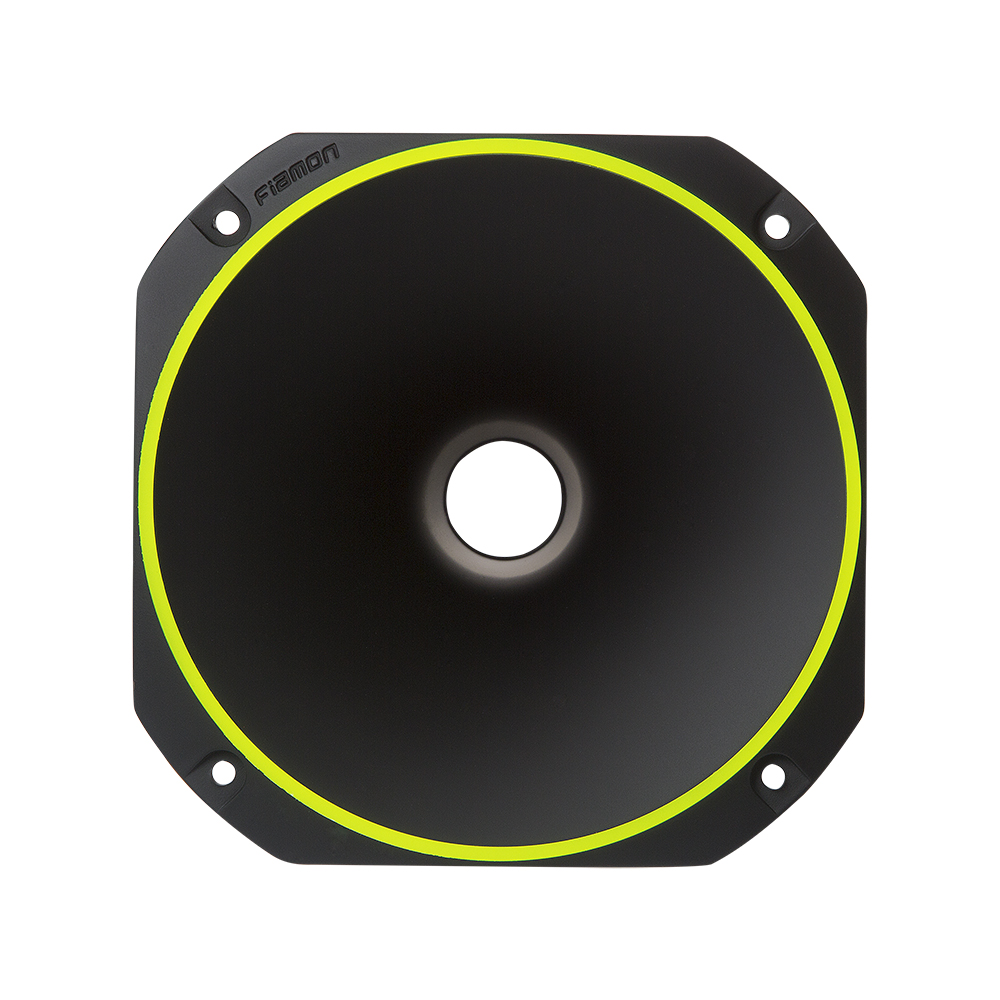 Expansor Corneta Fiamon 1450 Red. Curta Bicolor Amarelo Fluorescente