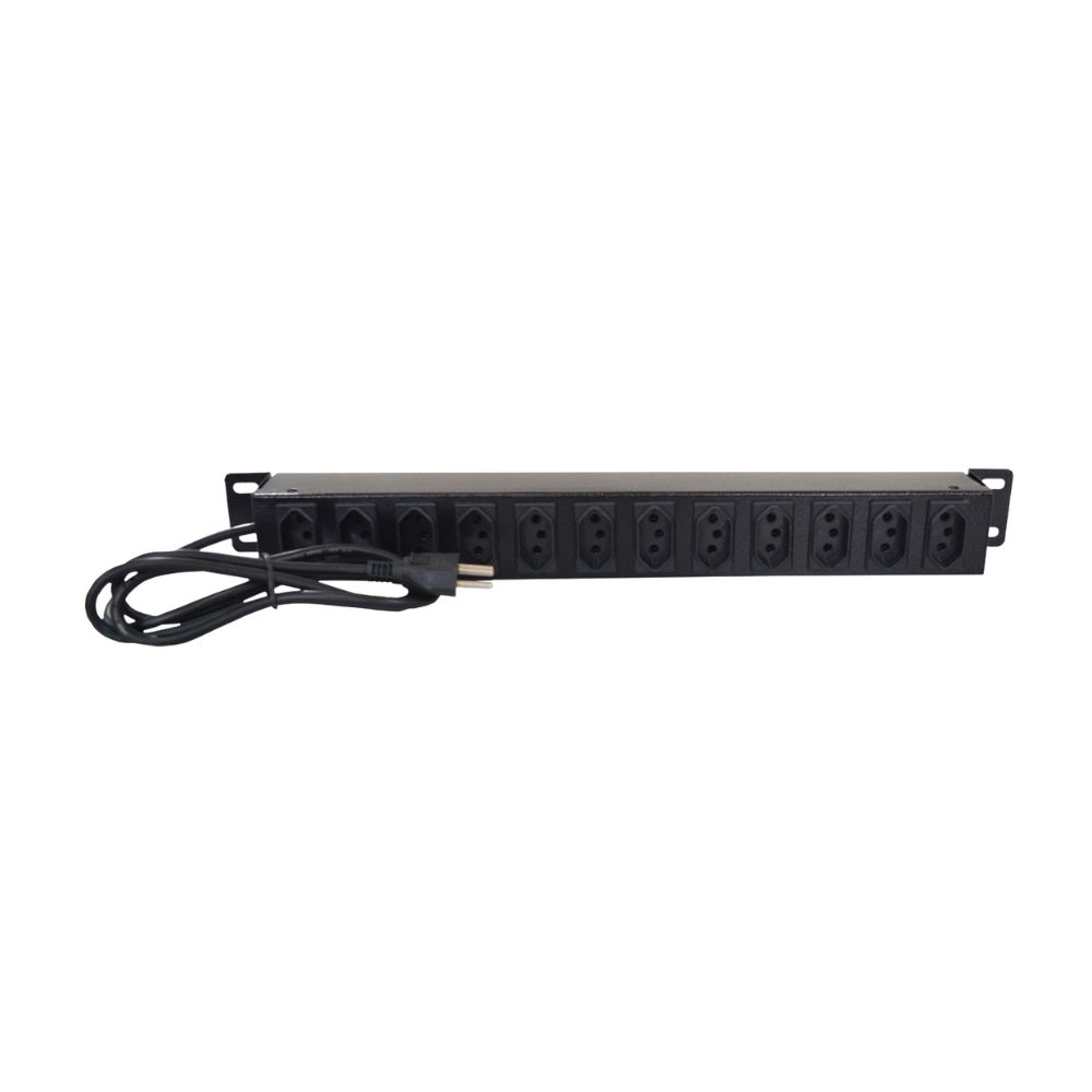 Régua Elétrica Max Eletron 19" 12 Tomadas 20 Amperes
