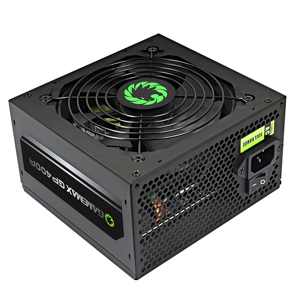 Fonte Atx Gamemax Gp400a 400w Real 80plus/pfc/bivolt Auto