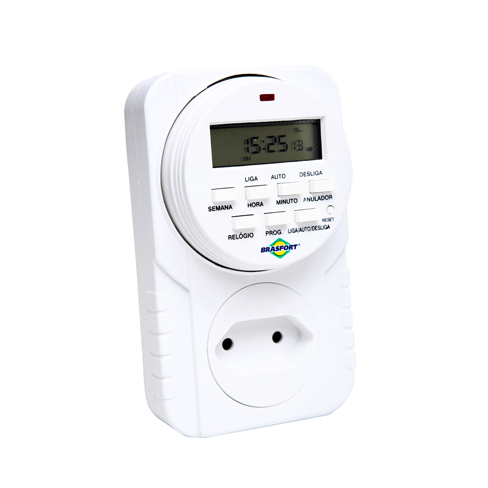 Timer Digital Brasfort 60hz Bivolt