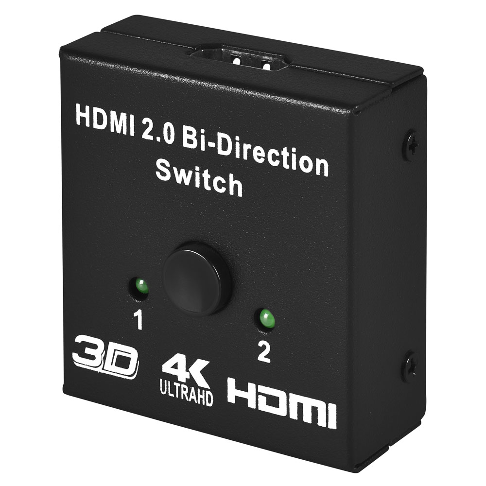 Divisor Hdmi Evus C-081 4k Fêmea X Fêmea 2 Saídas 1 Entrada 1,8m