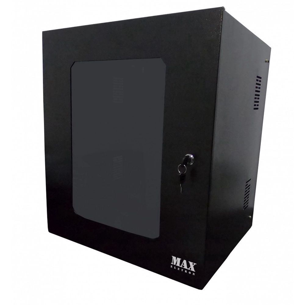 Mini Rack Max Economic 19" 12 X 400mm - Preto