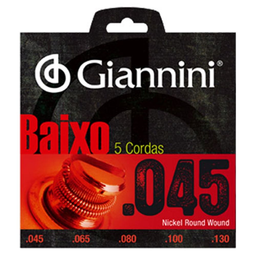 Corda Giannini Contrabaixo Geebrs 4 0.045" Pesado
