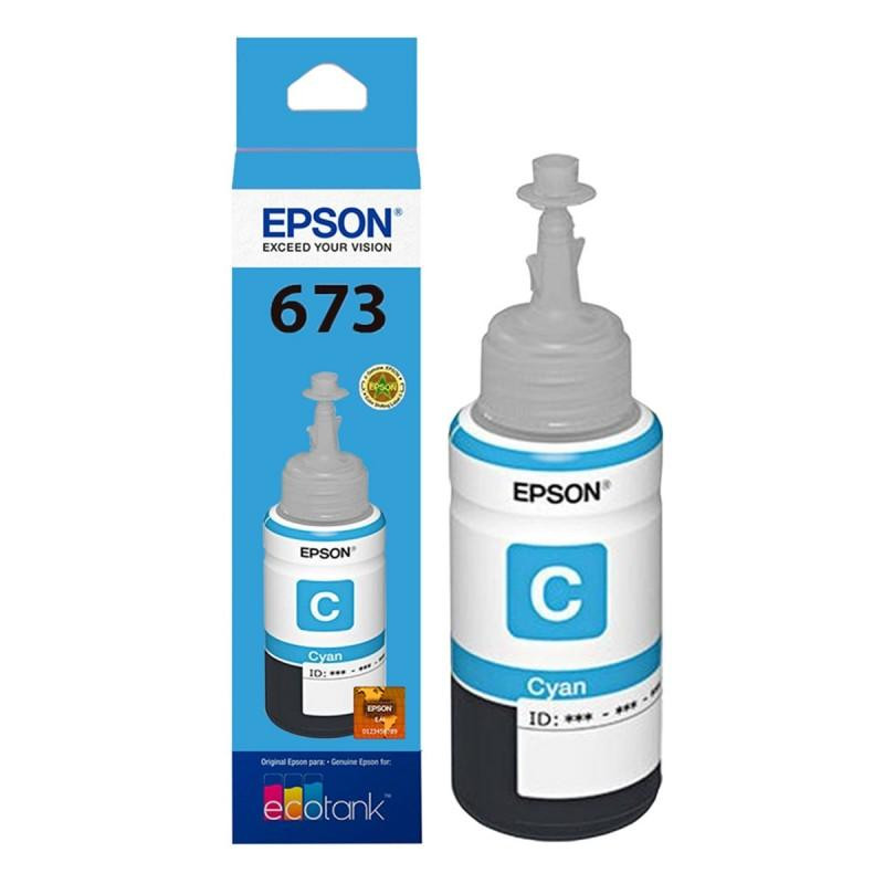Refil Tinta Epson Ciano T673220al