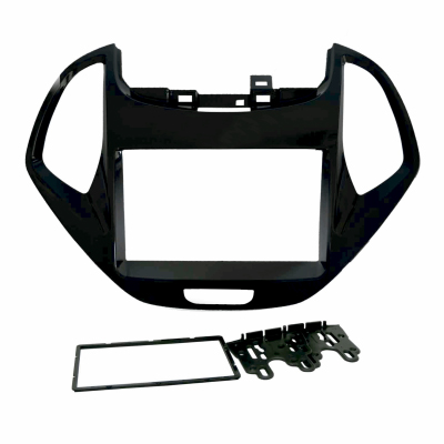 Moldura Fiamon 2 Din Ka/  Ka+ 18/ 19 Preto