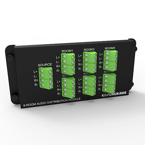 Módulo Distribuição De Audio Stereo Sohoplus 6 Ambientes - Cdm