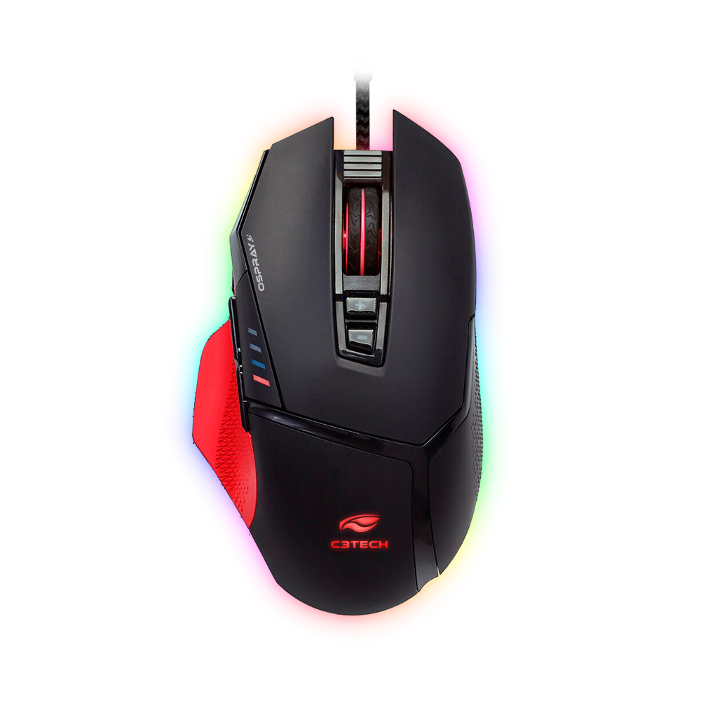 Mouse Gamer C3tech Osprey Mg-800bk