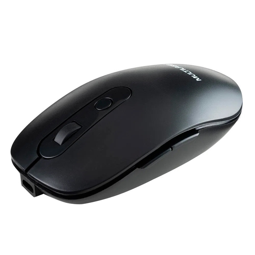 Combo Teclado + Mouse Sem Fio Multilaser Tc250 Recarregável