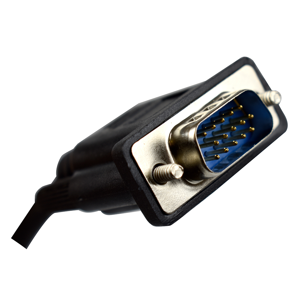 Cabo Vga Evus C-044 Hd15 Macho X Hd15 Macho Com Filtro 20,0m