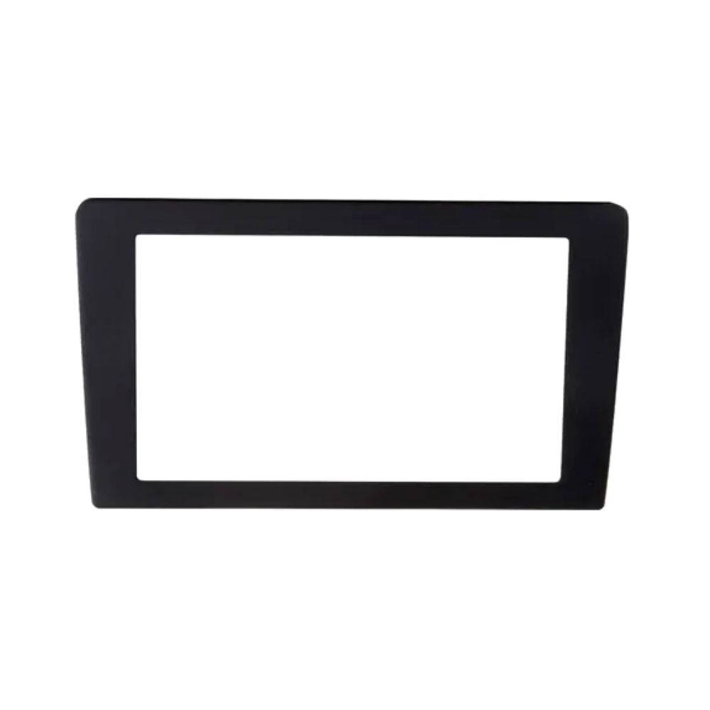 Moldura Fiamon Redutora 9" Para 7" 2 Din - Preto