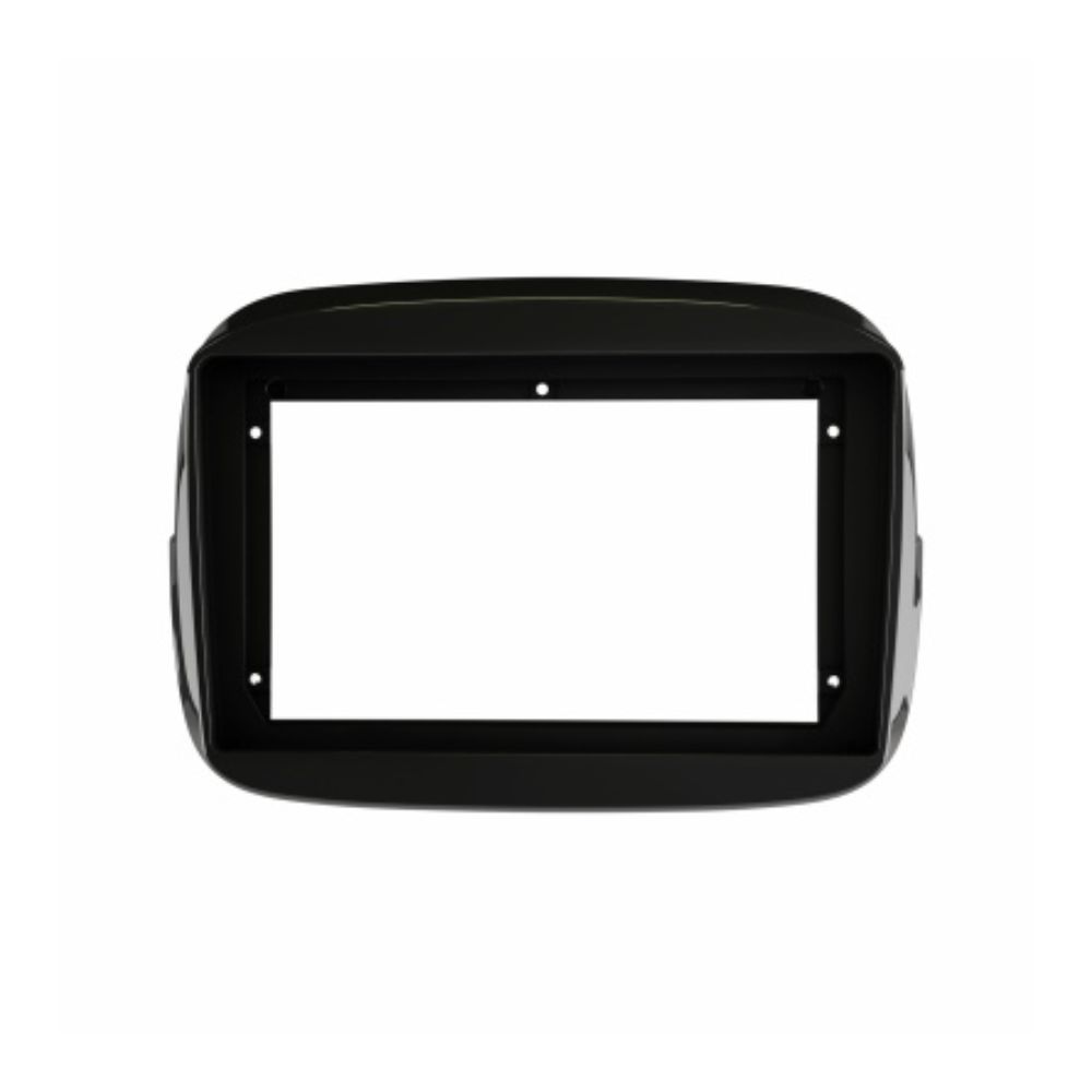 Moldura Fiamon 9" Fiat Mobi - Black Piano