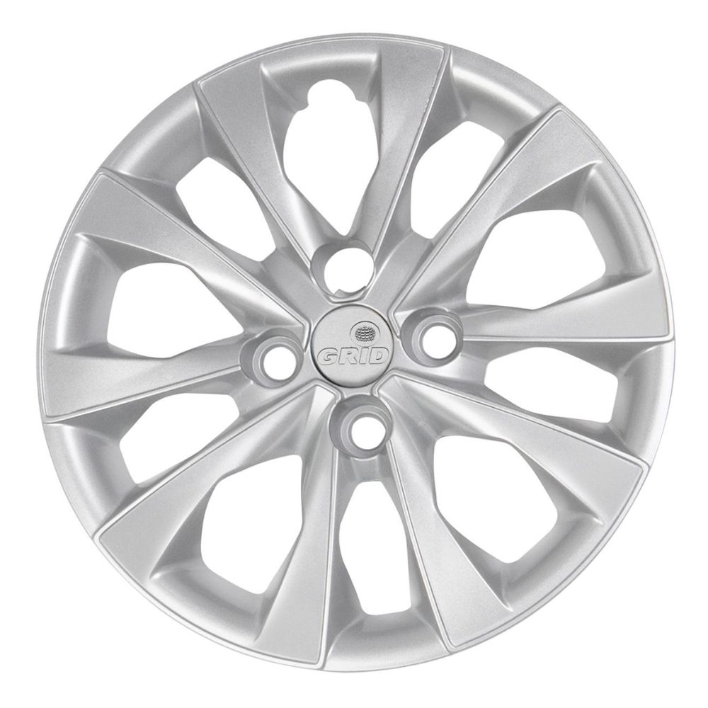 Calota Grid Aro 14p 293cb Prata Mobi 2021 - PC / 4