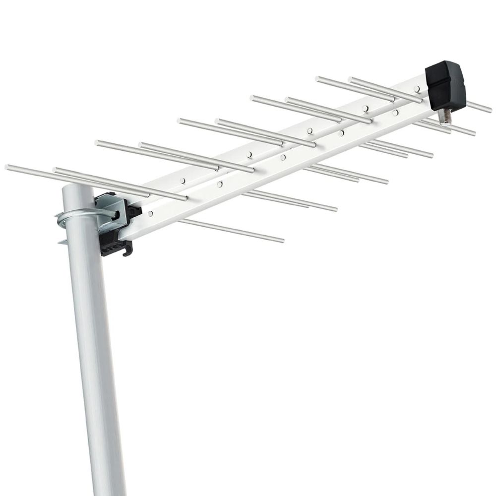 Antena Digital Externa Aquário Log Periódica Coletiva Com 20 Elementos - Lu-20