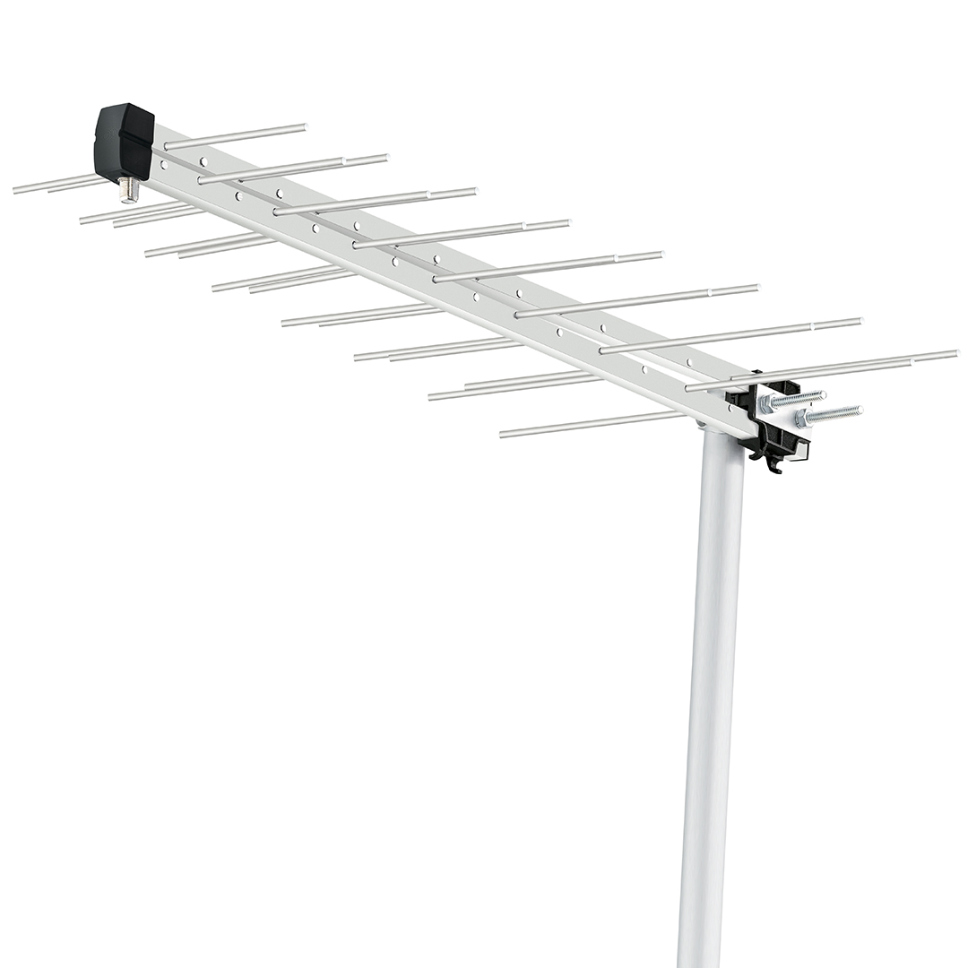 Antena Externa Aquário Log Para Tv 30 Elementos - Lu-30