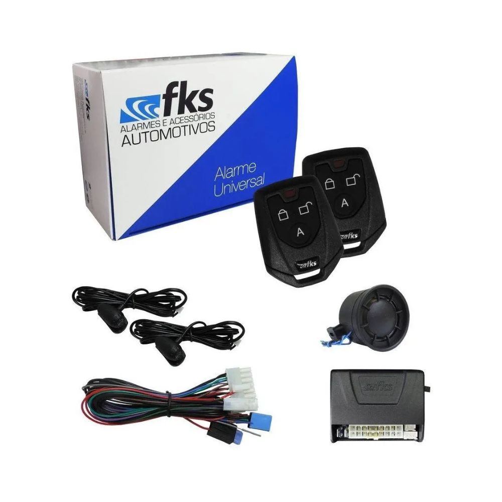 Alarme Automotivo Fks Fk902 Sem Bloqueio - Cr941