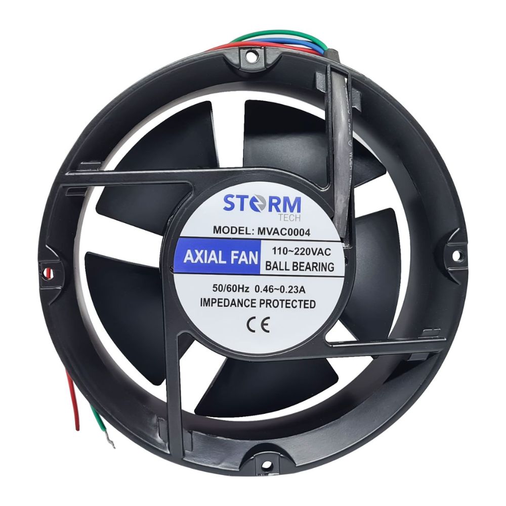 Microventilador Nwt 172x150x5mm Tensão 110v/220vac