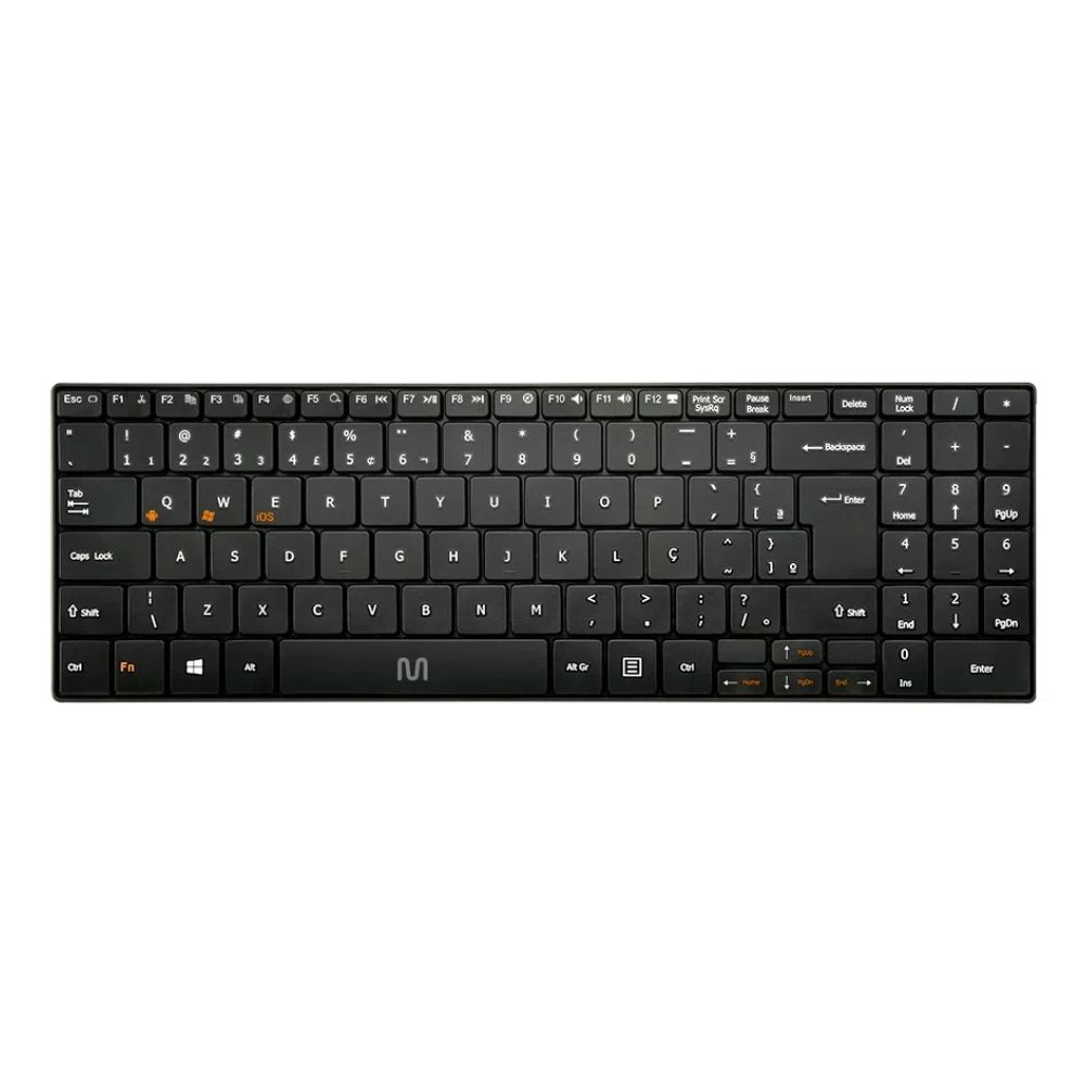 Teclado Sem Fio Multilaser Ts300 Slim - Tc220