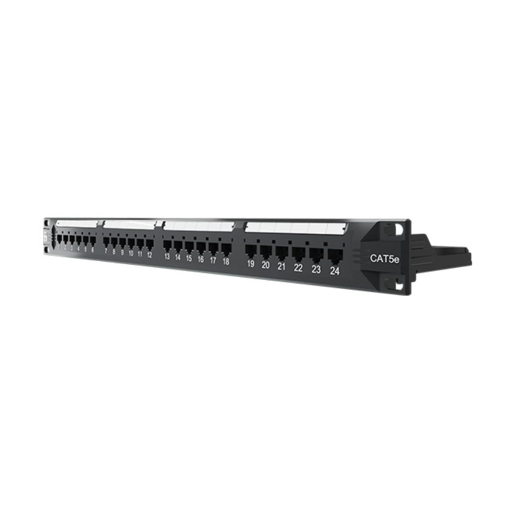 Patch Panel Sohoplus T568a/b Cat5e 24 Portas