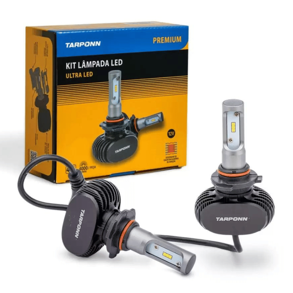 Lâmpada Ultraled Tarponnn Hb3 12v 40w 4000l 6000k
