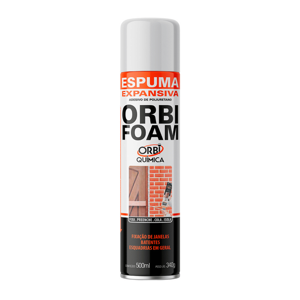 Quimica Foam Orbi Espuma Expansiva 500ml 340g