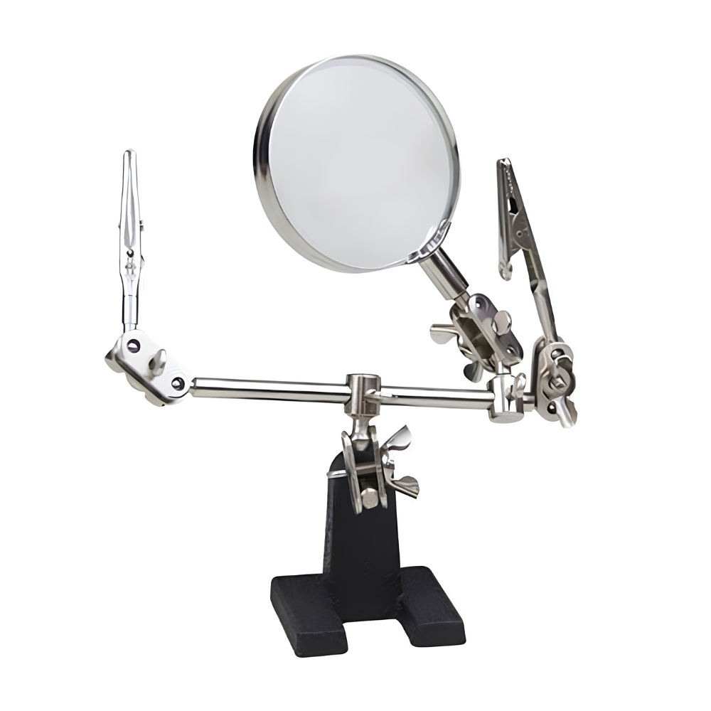 Lupa De Mesa Western 9050l Com Garras Para Solda