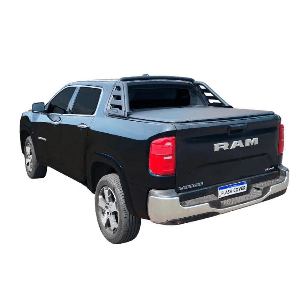 Capota Marítima Flash Cover Ff227 Ram Rampage Cabine Dupla Com Santo Antônio 2023+ Force