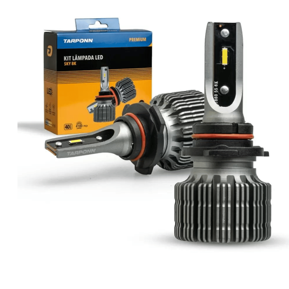 Kit Lâmpada Led Tarponn Sky Hb4 Tp-6176 8k Premium