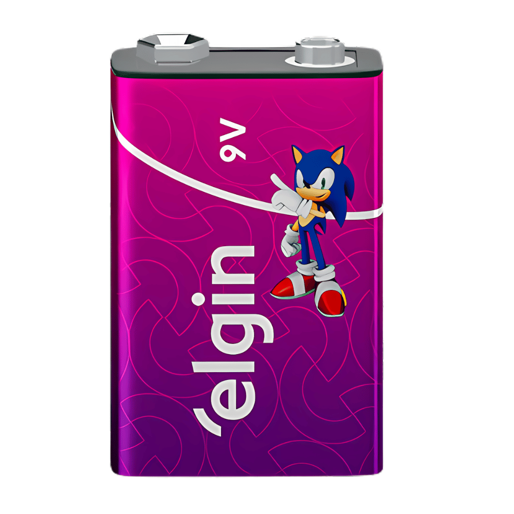 Bateria Recarregável Elgin 9v Blister Com 1