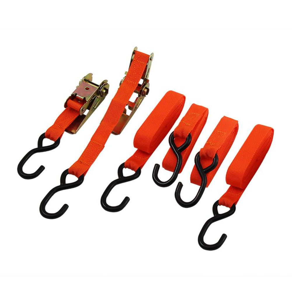Cinta Para Prender Carga Western 4,5 M X 2,5 Cm 120 Kg Com 4 Peças