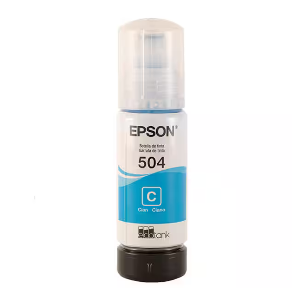 Refil De Tinta Epson T504222 Ecotank Ciano
